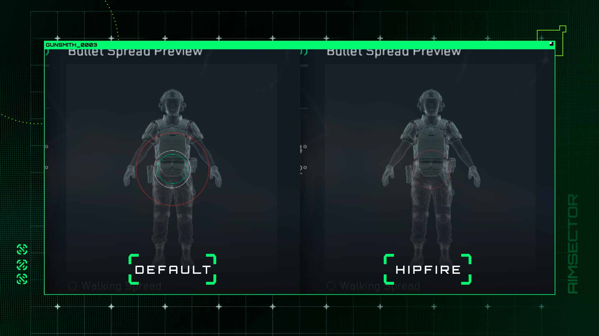 Delta Force weapon precision, hip fire and accuracy